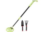 Metal Detector, Metal Detector Con Impugnatura Regolabile Per Adulti, 3Khz 270Mw Ad Alta Precisione Gold Detector Professionale Con Bobina Impermeabile, Per Parafanghi Sulla Spiaggia (Verde Detector Rake Shovel)