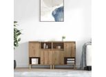 Vidaxl Credenze 2 Pezzi Artisan-Oak 60 X 35 X 70 Cm Materiale A Base Di Legno