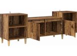 Vidaxl Mobile Tv In Legno Recuperato 160 X 35 X 55 Cm Materiale A Base Di Legno