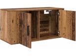 Vidaxl Mensola Tv A Parete In Legno Di Recupero 80 X 34,5 X 40 Cm Materiale A Base Di Legno