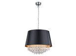 Lampadario In Cristallo D'argento Loreley Di Trio 309300302