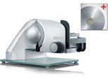 GRAEF Allesschneider B: 60 1, silber, B:30,5cm H:25cm T:39cm, Allesschneider, Gratis Schinkenmesser im Wert von 44,99 € UVP
