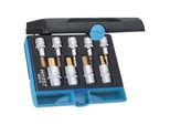 Hazet 986/9 Set Di Chiavi A Bussola Cacciavite ∙ Quadro Cavo Da 1/2 Pollice (12,5 Mm) ∙ Profilo Esagonale A Bussola ∙ 5 - 19 ∙ Numero Di Utensili: 9