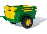 Rolly Toys Rollytrailer Rimorchio Agricolo John Deere A Sponde Aperte
