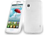 Cadorabo Cover Per Lg L5 Ii (2Nd Sim) Cover Protettiva In Argento Cover Protettiva Cover In Silicone Tpu Cover