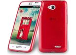 Cadorabo Cover Per Lg L70 (1A Sim) Cover Protettiva In Rosso Cover Protettiva Cover Tpu Silicone Cover