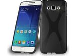 Cadorabo Custodia Per Telefono Cellulare Per Samsung Galaxy A8 2015 In Nero Cover Tpu Silicone Back Cover Custodia