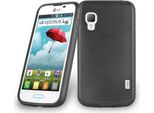 Cadorabo Cover Per Lg L5 Ii (2A Sim) Cover Protettiva In Nero Cover Protettiva Cover In Silicone Tpu Cover