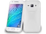 Cadorabo Custodia Del Telefono Cellulare Per Samsung Galaxy J1 2015 In Tpu Trasparente Silicone Back Cover Case