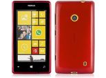 Cadorabo Custodia Per Nokia Lumia 525 Cover Protettiva In Silicone Tpu Rosso Custodia Protettiva Cover