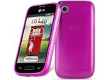 Custodia Cadorabo Per Lg L40 Cover Protettiva In Tpu Rosa Custodia In Silicone Cover