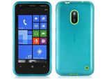 Cadorabo Custodia Per Nokia Lumia 620 Custodia Protettiva In Turchese Custodia Protettiva In Silicone Tpu Cover