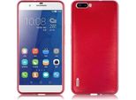 Custodia Cadorabo Per Honor 6 Plus Cover Protettiva In Silicone Tpu Rosso Cover Protettiva