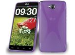 Cadorabo Custodia Per Telefono Cellulare Per Lg G Pad Pro Lite In Viola Cover Tpu Silicone Back Cover Case