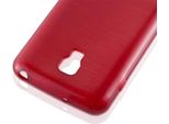 Custodia Cadorabo Per Lg L7 Ii (2A Sim) Cover Protettiva In Silicone Tpu Rosso Custodia Protettiva Cover