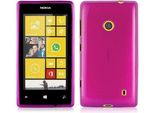 Cadorabo Custodia Per Nokia Lumia 525 Custodia Protettiva In Silicone Tpu Rosa Custodia Cover