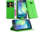 Cadorabo Custodia Per Samsung Galaxy A5 2016 Custodia Protettiva In Verde Custodia Per Cellulare Cover Chiusura Magnetica