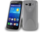 Cadorabo Custodia Per Telefono Cellulare Per Huawei Ascend Y520 In Tpu Trasparente Silicone Back Cover Case
