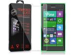 Cadorabo Pellicola Blindata Per Nokia Lumia 730 Pellicola Protettiva In Vetro Temperato Trasparente Di Protezione Del Display