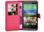 Cadorabo Custodia Per Htc Desire 820 Custodia Protettiva In Rosso Custodia Per Cellulare Cover Chiusura Magnetica