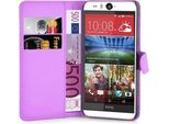 Cadorabo Custodia Per Htc Desire Eye Custodia Protettiva In Viola Custodia Per Telefono Cellulare Custodia Cover Chiusura Magnetica