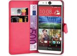 Cadorabo Cover Per Htc Desire Eye Cover Protettiva In Rosso Custodia Per Cellulare Cover Chiusura Magnetica