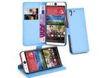 Cadorabo Cover Per Htc Desire Eye Cover Protettiva In Blu Custodia Per Cellulare Cover Chiusura Magnetica