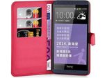 Cadorabo Custodia Per Htc Desire 816 Custodia Protettiva In Rosso Custodia Per Cellulare Cover Chiusura Magnetica