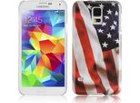 Cadorabo Custodia Per Samsung Galaxy S5 / S5 Neo Custodia Protettiva In Rosso Custodia Rigida Custodia Protettiva Per Telefono Cellulare Custodia Cover