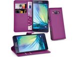 Cadorabo Custodia Per Samsung Galaxy A3 2015 Custodia Protettiva In Viola Cellulare Custodia Cover Chiusura Magnetica
