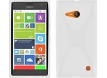 Cadorabo Custodia Per Telefono Cellulare Per Nokia Lumia 730 In Tpu Trasparente Custodia Cover Posteriore In Silicone