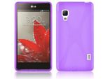 Cadorabo Custodia Protettiva Per Lg L5 Ii (2A Sim) Cover In Viola Custodia Del Telefono Cellulare Tpu Custodia In Silicone