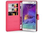 Cadorabo Custodia Per Samsung Galaxy Note 4 Custodia Protettiva In Rosso Custodia Per Cellulare Cover Chiusura Magnetica