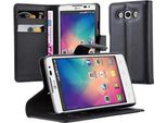 Cadorabo Cover Per Lg L60 Cover Protettiva In Nero Custodia Per Cellulare Cover Chiusura Magnetica