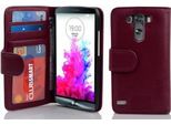Cadorabo Custodia Per Lg G3 In Viola Copertura Posteriore Telefono Cellulare Protettivo Copertura Libro Custodia Libretto Slot Per Schede