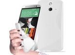 Cadorabo Custodia Protettiva Per Htc One E9 Custodia In Silicone Tpu Trasparente Custodia Per Telefono Cellulare