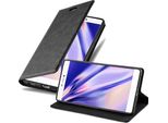 Cadorabo Cover Per Huawei P8 Cover Protettiva In Nero Custodia Per Cellulare Cover Chiusura Magnetica