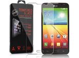 Cadorabo Proteggi Schermo Blindato Per Lg L70 (1.SIM) In Vetro Protettivo Temperato Trasparente