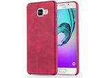 Cadorabo Custodia Protettiva Per Samsung Galaxy A5 2015 Cover In Rosso Custodia Rigida Telefono Cellulare Cover Ecopelle