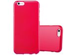 Cadorabo Custodia Protettiva Per Apple Iphone 6 / 6S In Tpu Rosso Custodia Cover