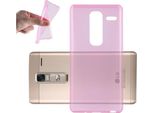 Cadorabo Cover Per Lg Class Cover Protettiva In Rosa Custodia Protettiva In Silicone Tpu Cover Case
