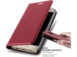 Cadorabo Custodia Per Samsung Galaxy S7 Custodia Protettiva In Rosso Custodia Per Cellulare Cover Chiusura Magnetica