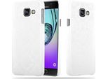 Cadorabo Cover Per Samsung Galaxy A3 2016 Cover Protettiva In Bianco Custodia Rigida Cover Protettiva Fiori Cover Telefono Cellulare