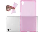 Cadorabo Custodia Per Sony Xperia Z5 Custodia Protettiva In Rosa Custodia Protettiva In Silicone Tpu Cover