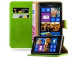 Cadorabo Cover Per Nokia Lumia 925 Cover Protettiva In Verde Cover Per Cellulare Cover Libro Custodia