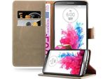Cadorabo Cover Per Lg G3 Cover Protettiva In Marrone Cover Per Cellulare Cover Libro Custodia