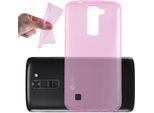 Cadorabo Cover Per Lg K7 2016 Cover Protettiva In Rosa Custodia Protettiva In Silicone Tpu Cover Case