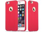 Custodia Cadorabo Per Apple Iphone 6 / 6S Custodia Protettiva In Rosso Custodia Del Telefono Cellulare Tpu Custodia In Silicone Copertura