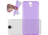 Cadorabo Cover Per Htc One E9 Cover Protettiva In Silicone Tpu Viola Cover Custodia