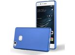 Cadorabo Cover Protettiva Per Huawei P9 Lite 2016 / G9 Lite Custodia In Blu Custodia Per Telefono Cellulare Tpu Custodia In Silicone Cover Case